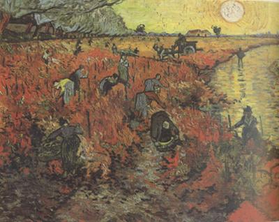 Vincent Van Gogh The Red Vineyard (nn04)